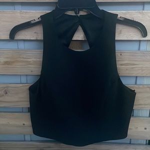 It’s a two piece homecoming dress its black and blush pink